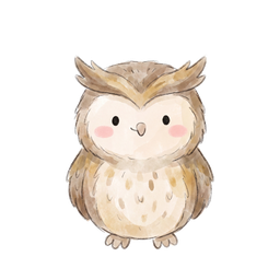 The owl who runs the Library
